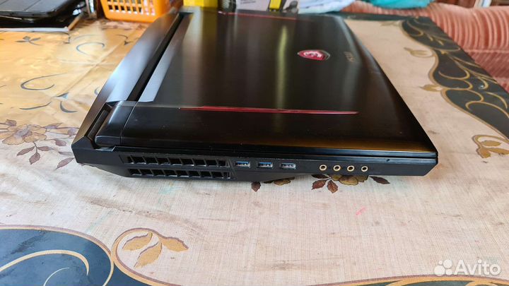 Игровой ноутбук MSI GT73VR, GTX1080 8GB