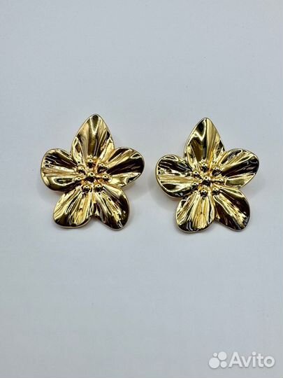 Серьги Flower