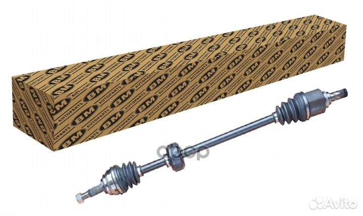 Вал приводной, правый AX6028 BM-Motorsport