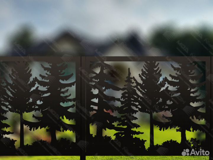 Забор премиум