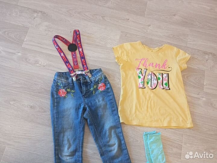 Джинсы на девочку