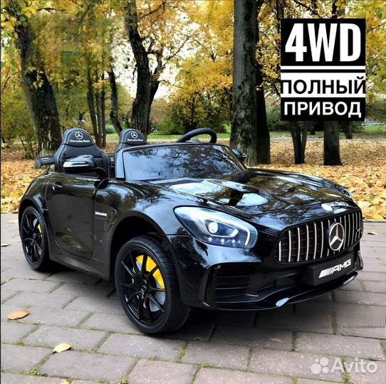 Детский электромобиль mercedes amg