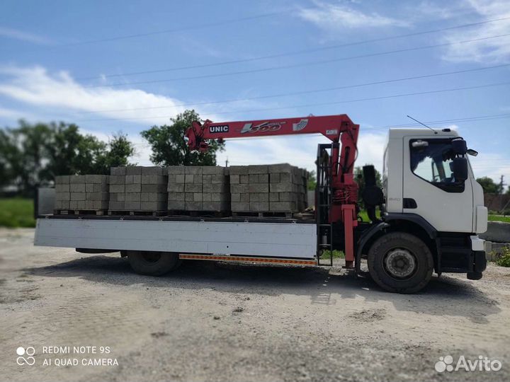 Аренда и услуги манипулятора, борт 15 т