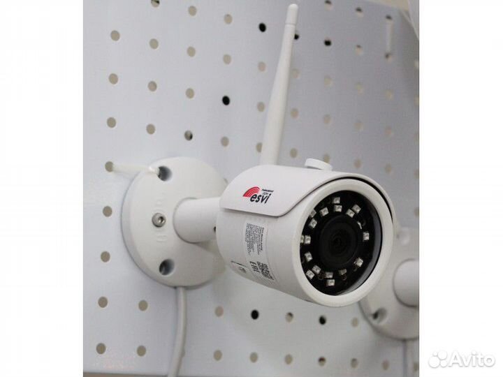 Видеонаблюдение (Wi-Fi видеокамера 2Mpix)