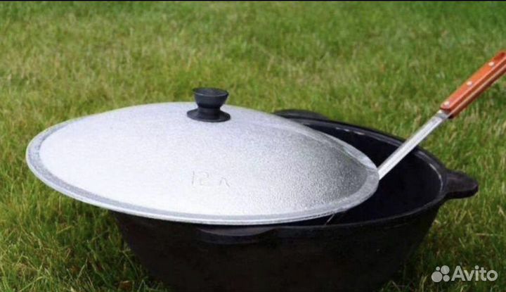 Казан чyгунный 12 литрoв