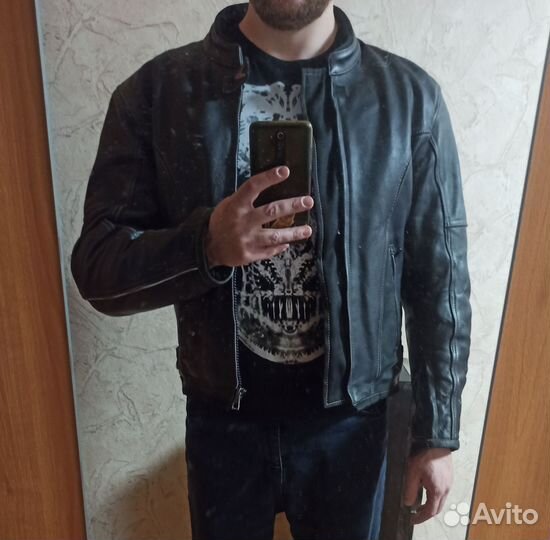 Мотокуртка кожа Mbw размер 52