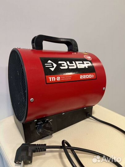 Тепловая пушка электрическая Зубр тп-2