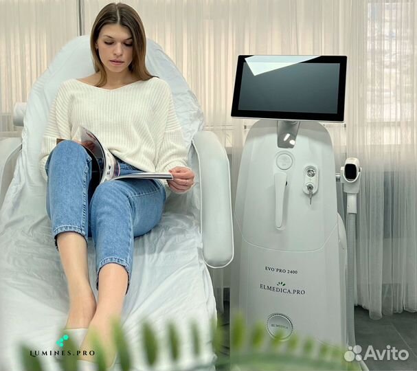 Аппарат для эпиляции lumines Evo Pro 2400в
