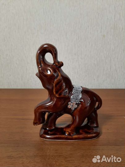 Статуэтка слон. Керамика