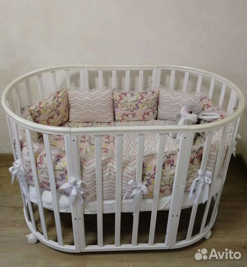 Детская кроватка трансформер 7 в 1