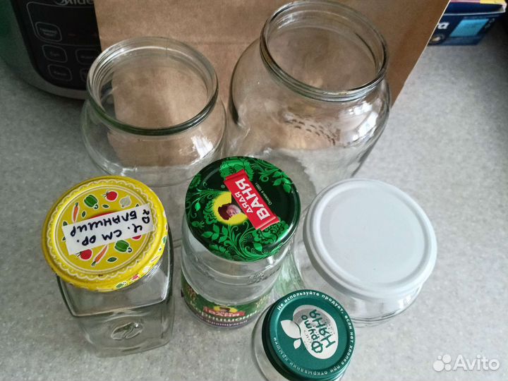 Банки стеклянные