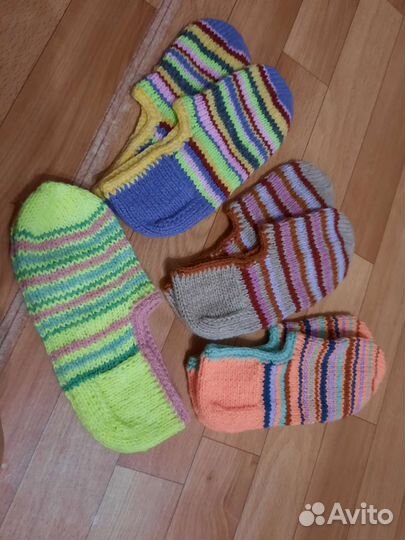 Носки вязаные женские