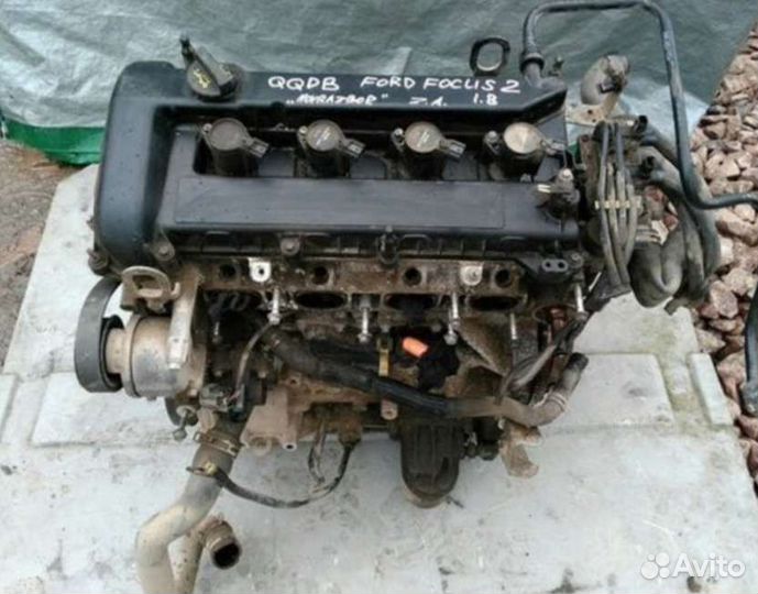 Двс, кпп ford focus 2 1.8 chba