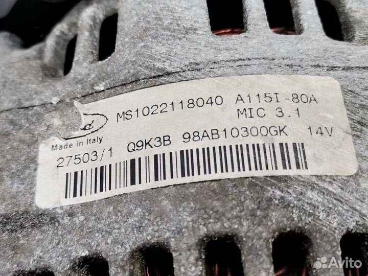 Генератор для Ford Focus 1 1708472