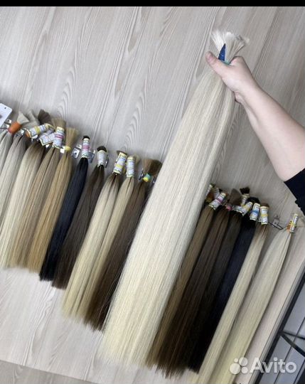 Волосы для наращивания от 30 см