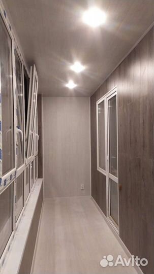 Отделка балконов под ключ