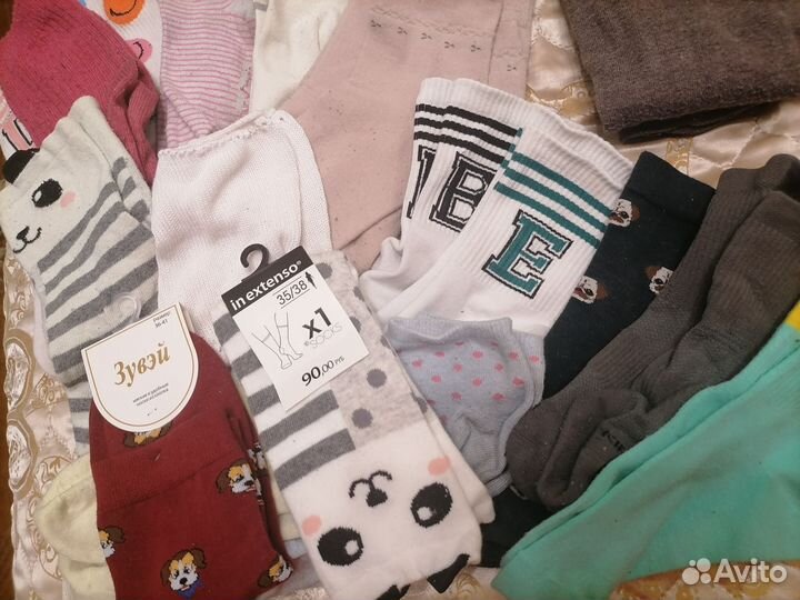 Носки,гольфы,колготки,брюки спорт,10-12лет,дача