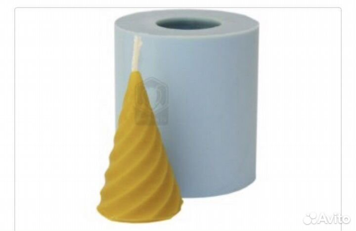 Силиконовая форма для изготовления свечей