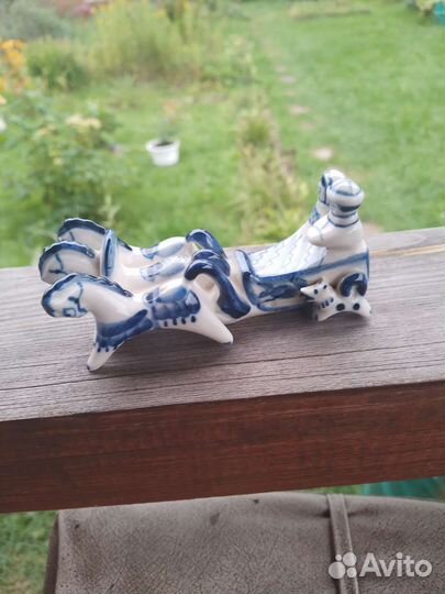 Статуэтки Гжель СССР