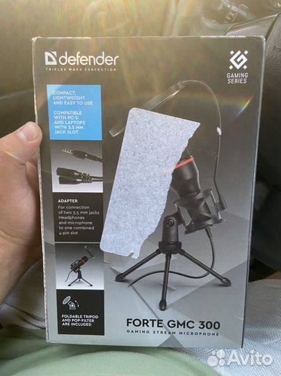 Стрим микрофон defender