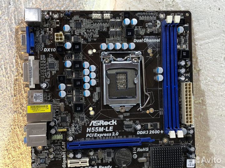 Материнская плата ASRock H55M-LE / LGA 1156