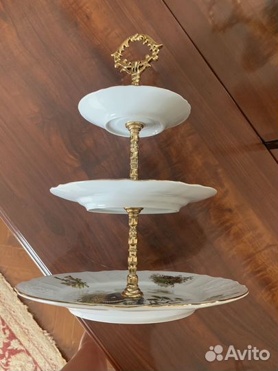 Фруктовница этажерка Охота Бернадотт