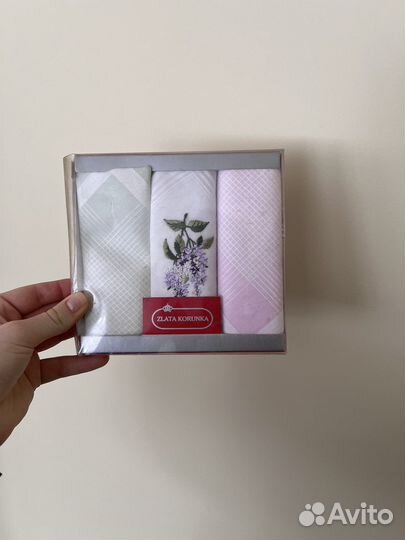 Платки носовые женские