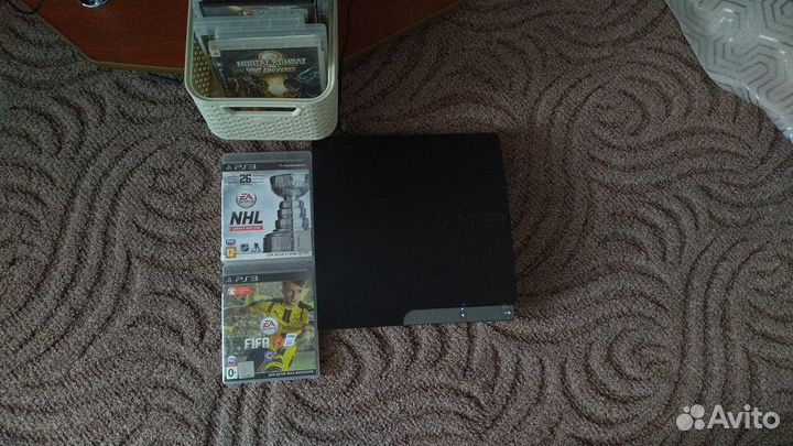Игровая приставка ps3 с играми