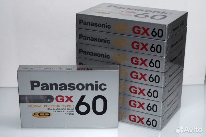 Аудиокассеты Panasonic GX 60 japan market (5221)