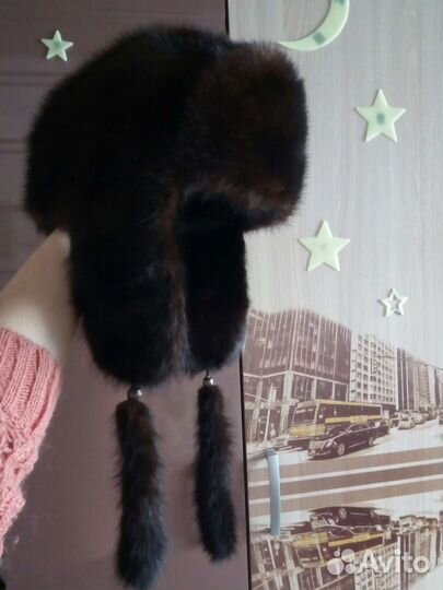 Шапка норковая