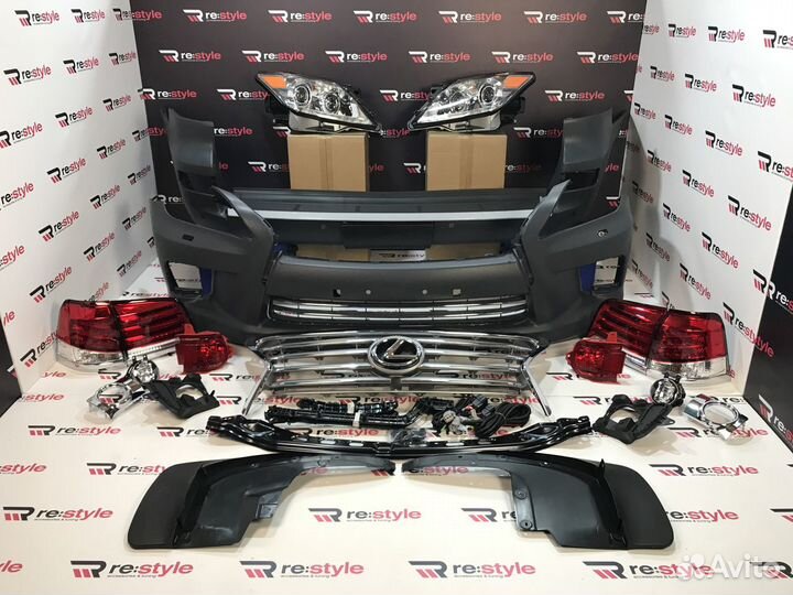 Рестайлинг Lexus LX570 в 2012-2015 г R697