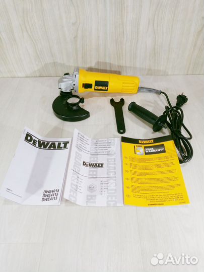 Ушм (болгарка) DeWalt DWE4115-KS