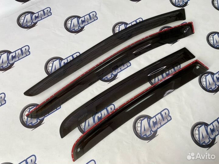Дефлекторы окон для Peugeot 308