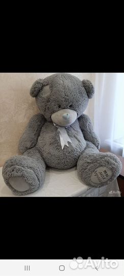 Большой плюшевый мишка