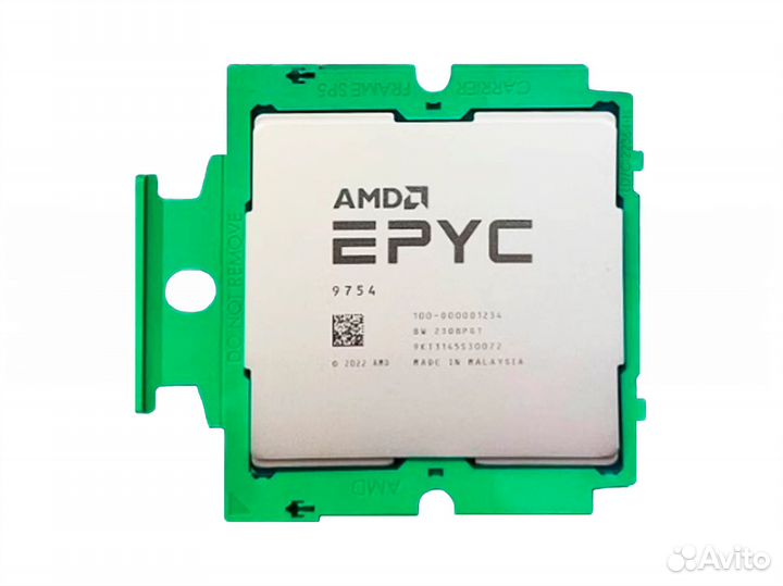 Процессор AMD epyc 9754 Bergamo