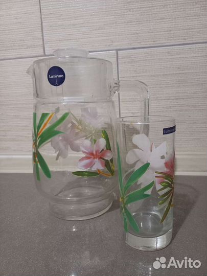 Набор стаканов и графин luminarc