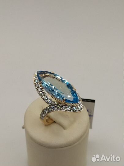 Новое кольцо из золота 585 пробы