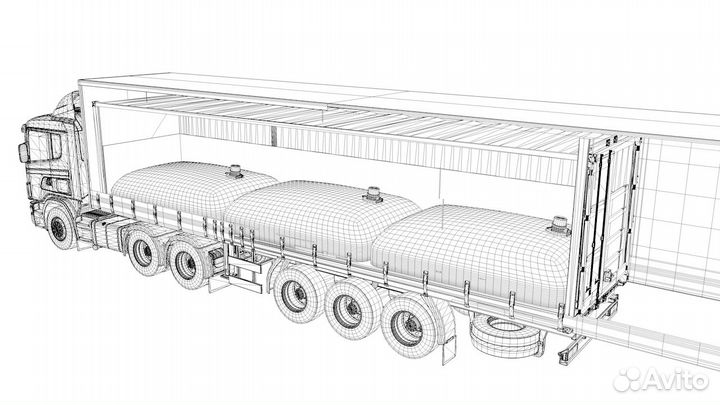 Флекситанки для авто 22500 литров