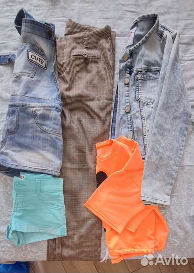 Огромный пакет вещей на девочку 10-11лет