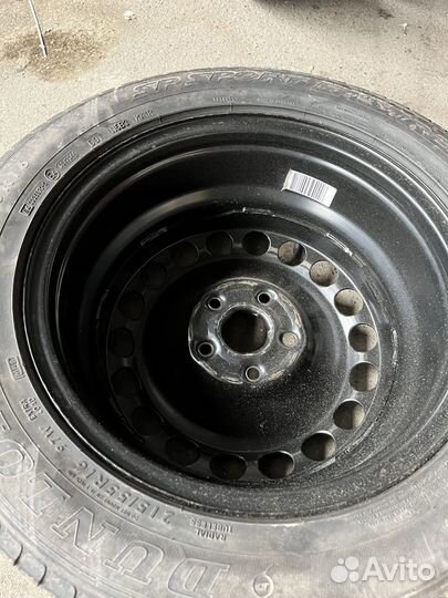 R16 Dunlop SP Sport FastResponse 215/55, PCD 5x114.3 DIA 60.1