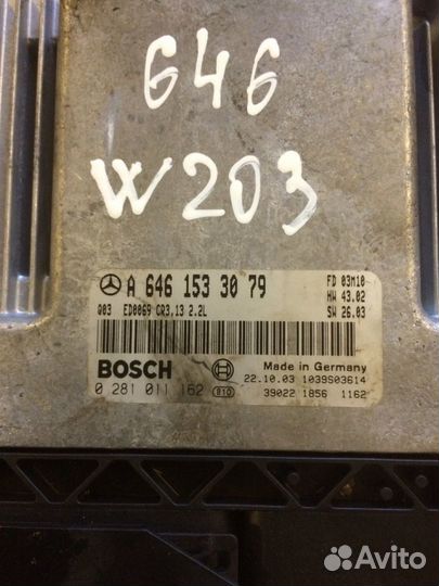 Эбу Мерс W 203 2.2 CDI A6461533079