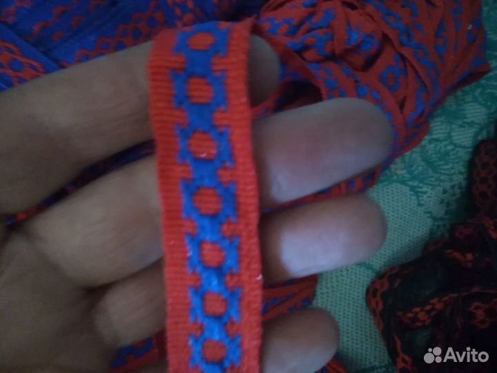 Тесьма, бейка, лента отделочная с орнаментом