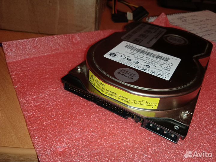 Ретро диск 6.4Gb IDE с тестом поверхности