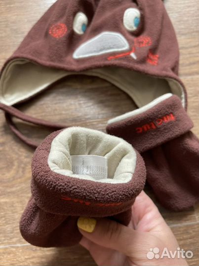 Шапка, шарф, варежки