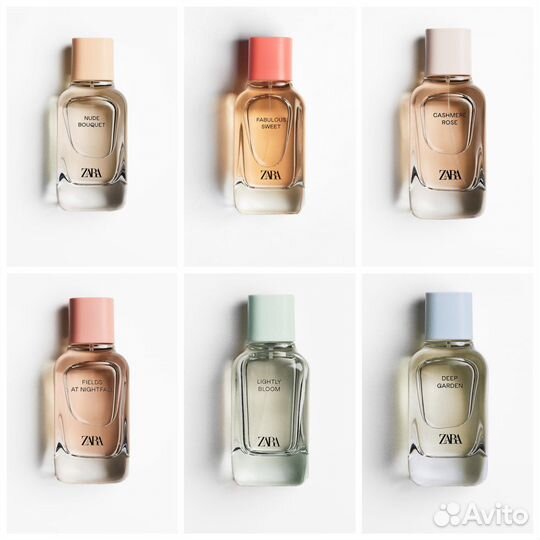 Духи zara женские все варианты
