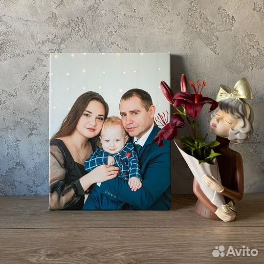 Печать на холсте по фото