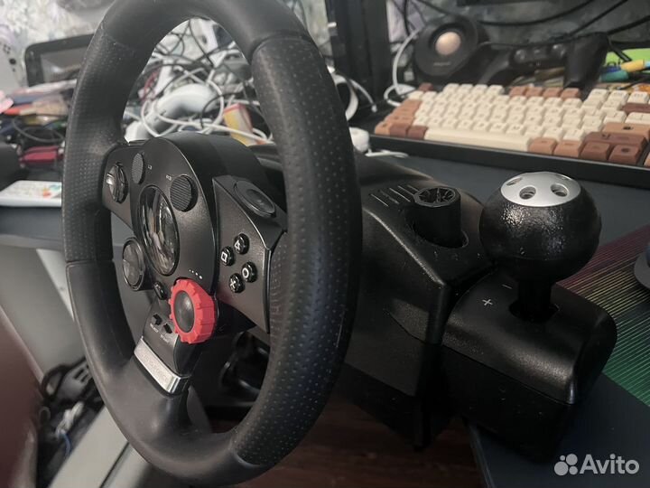 Игровой руль Logitech Driving Force GT