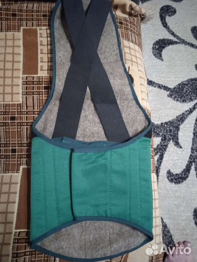 Противорадикулитный пояс из собачей шерсти