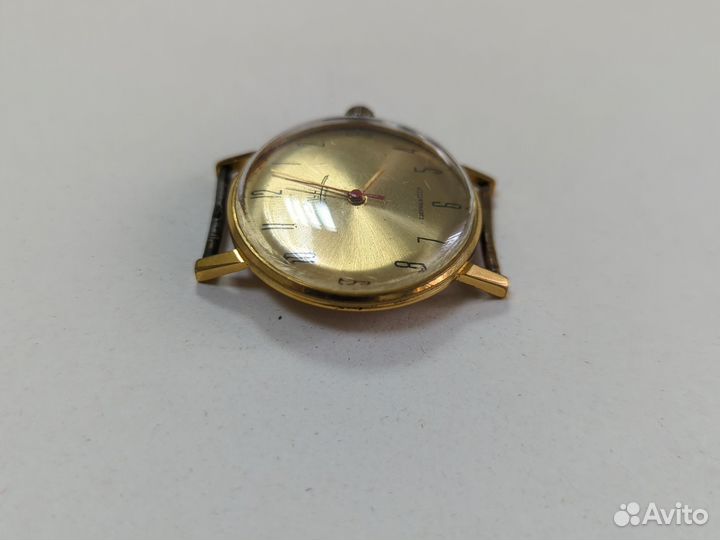 Часы СССР луч, 23 камня, на ходу, Au5