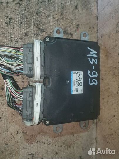 Блок управления двс Mazda 3 bk 2.0 LF АКПП мазда 3